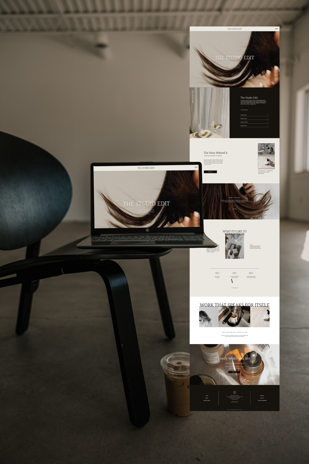 The Edit // Showit Website Template