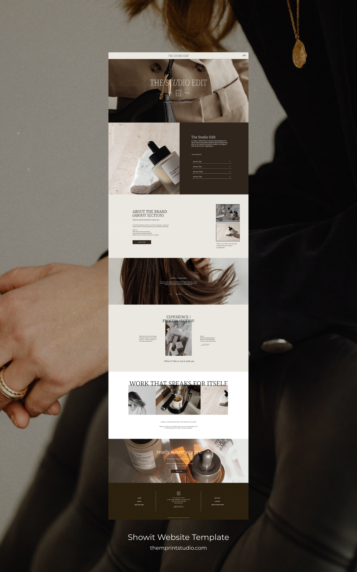 The Edit // Showit Website Template