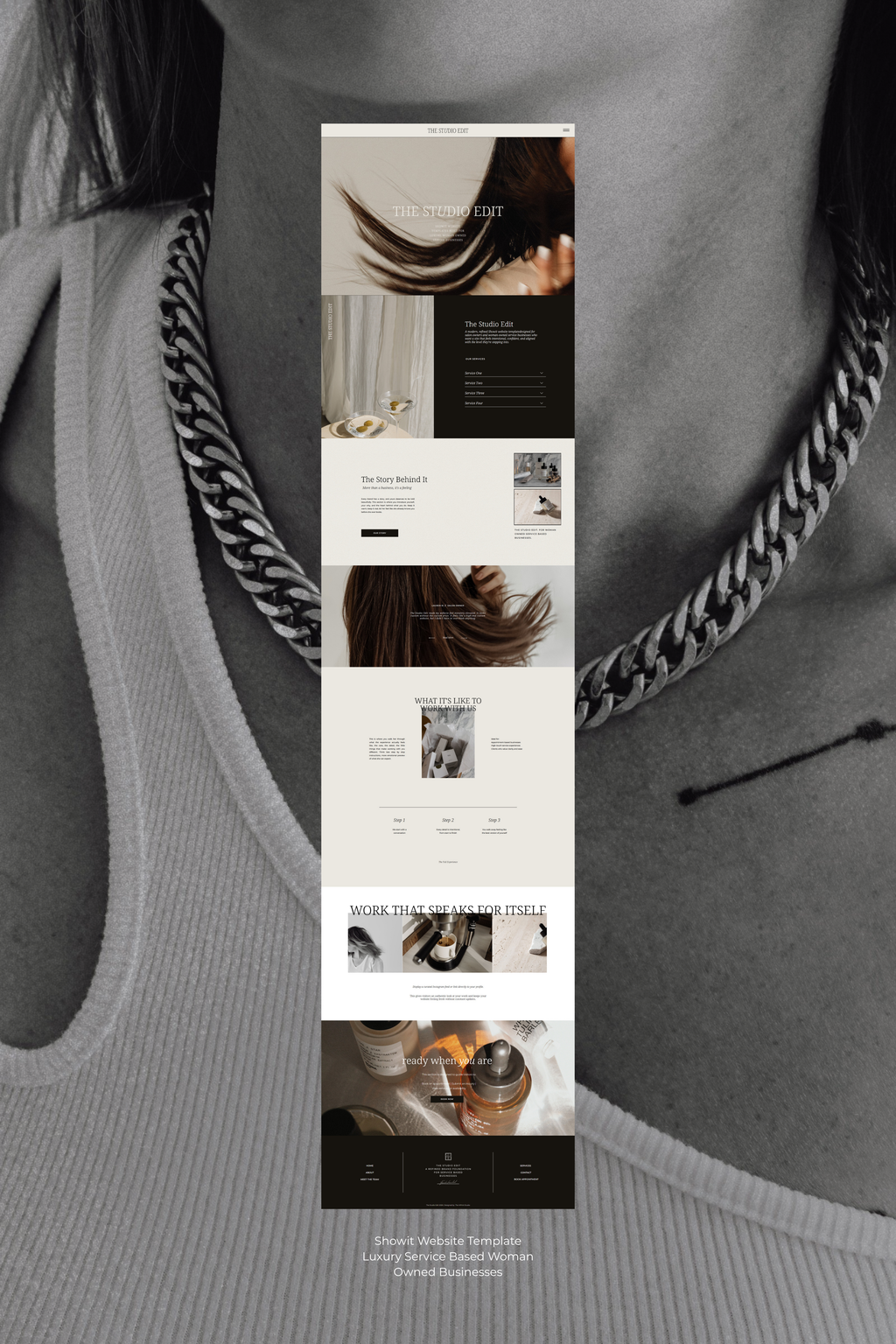 The Edit // Showit Website Template