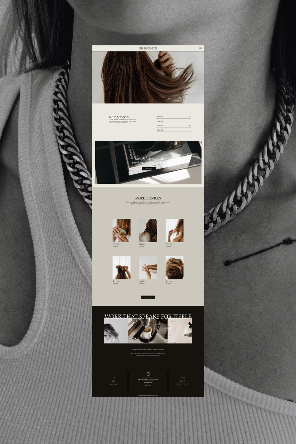 The Edit // Showit Website Template