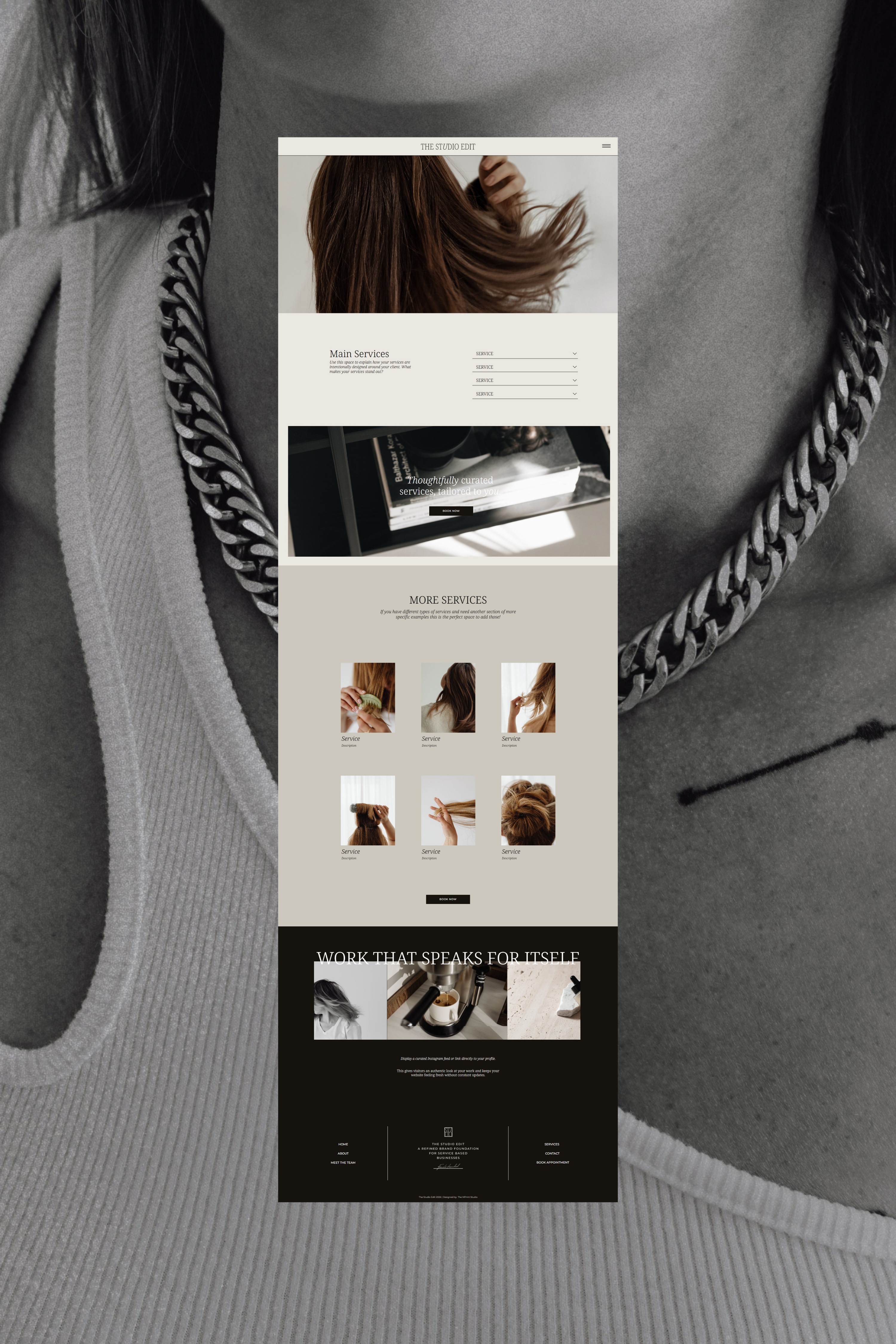 The Edit // Showit Website Template