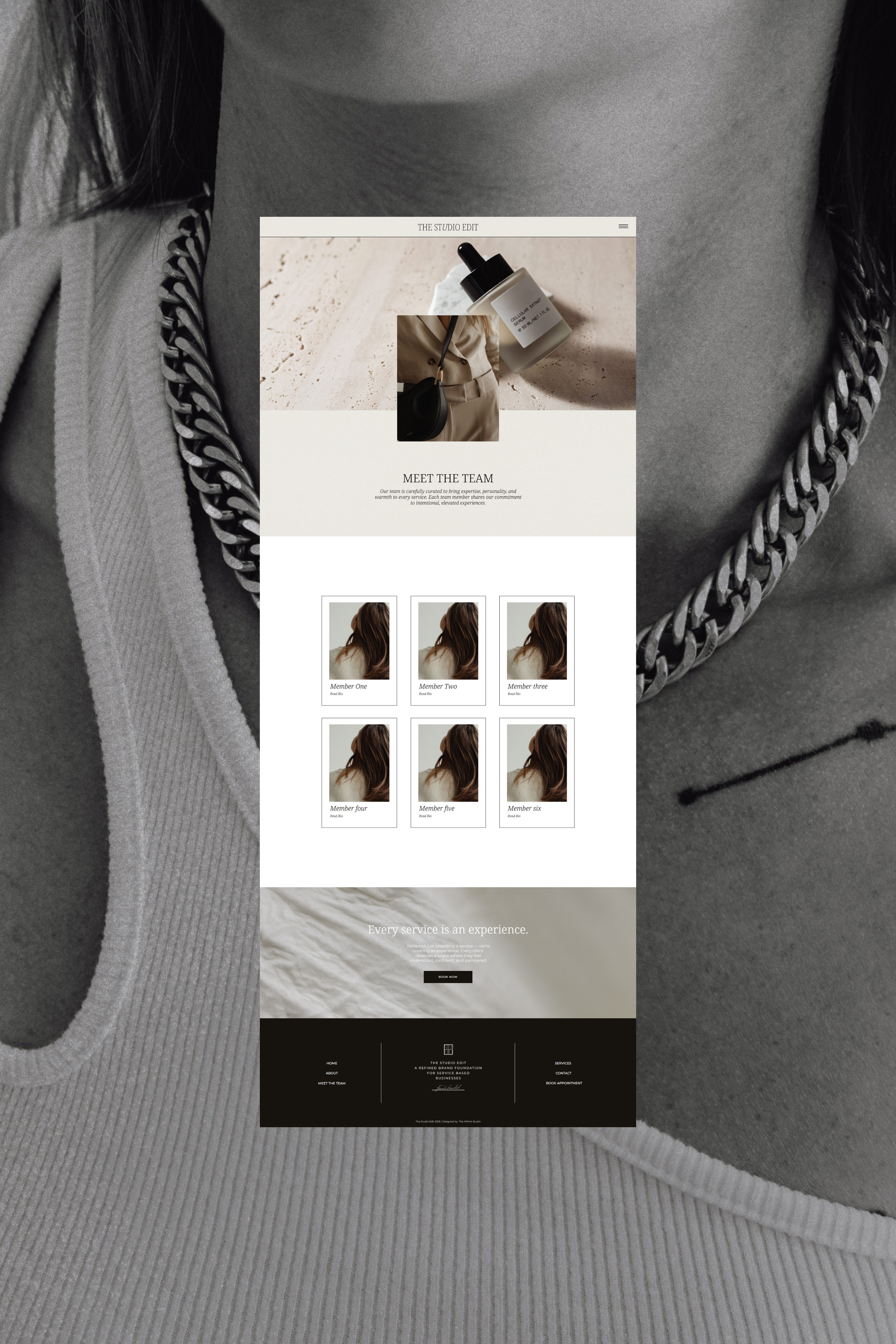 The Edit // Showit Website Template