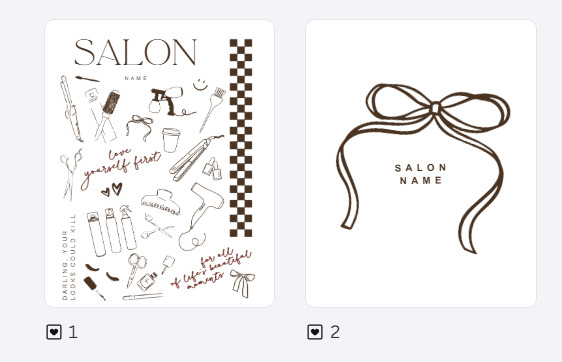 Salon Merch Template