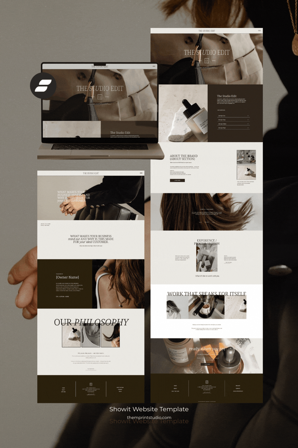 The Edit // Showit Website Template